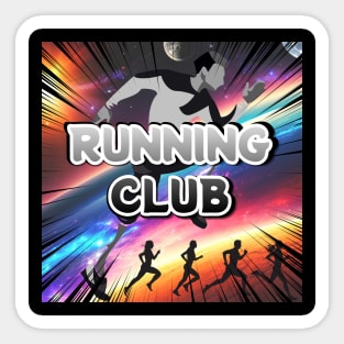 RUNNING CLUB Sticker